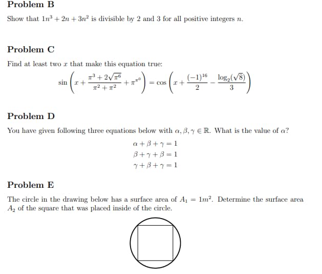 Upper Primary or Lower Secondary Math Olympiad Sample with Full Solutions