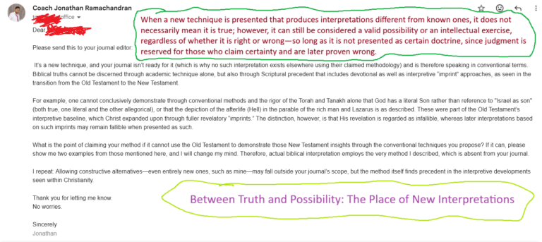 Between Truth and Possibility: The Place of New Interpretations